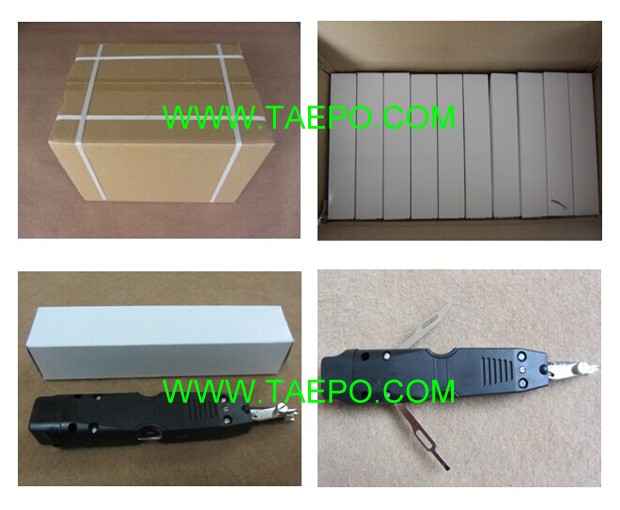 IDC multipurpose impact insertion tool for STG module and LSA module