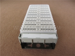 100 pairs LSA disconnection terminal block with label holder
