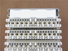 100 pairs Krone LSA plus disconnection module block with label holder