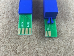 Telephone MDF ADSL splitter 2+ over POTS for 72 ports splitter block