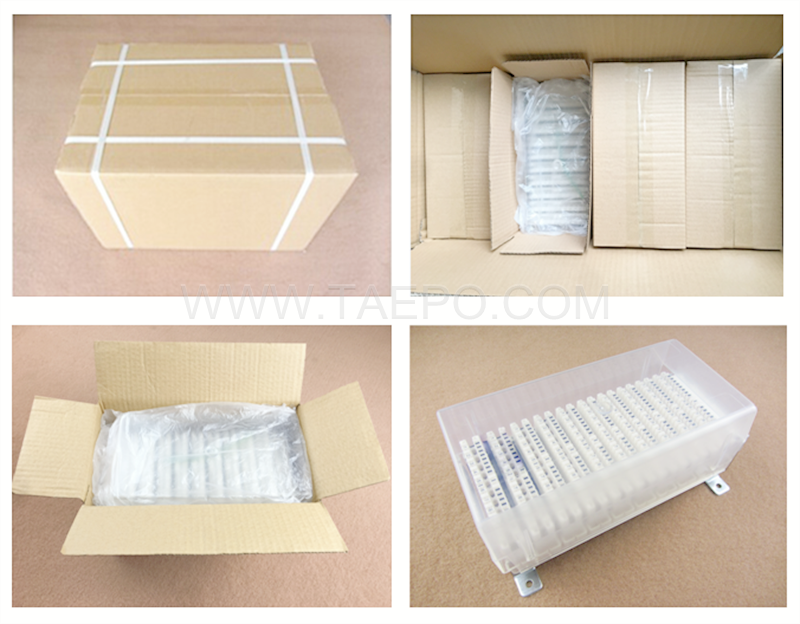 Packing Picture for 100 pairs Krone LSA plus disconnection module block 