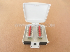 Outdoor 10 pairs terminal box for STB module over-voltage protection