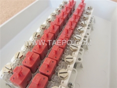 Outdoor 20 pairs terminal box for STUB module with protection