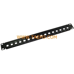 16-port blank patch panel