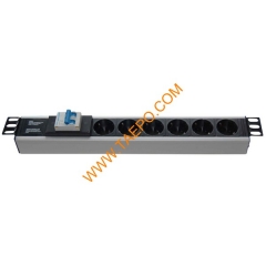 German DIN49440 standard 16A 250VAC PDU