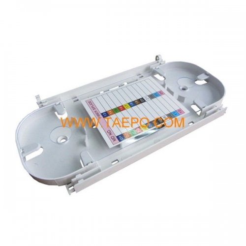 Fiber optic splice tray