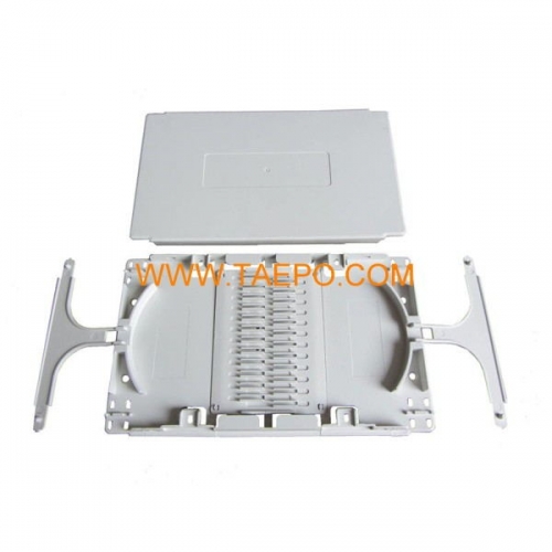 Fiber optic splice tray