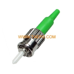 Singlemode simplex ST/APC 0.9mm Fiber optic connector