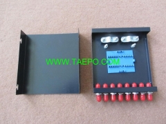 Fiber optic termination box