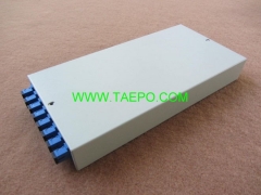 Fiber optic termination box