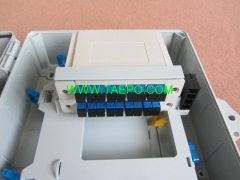Fiber optic splitter box