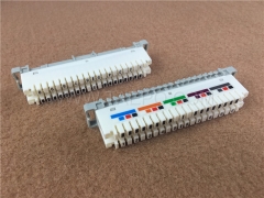 Krone 10 pair lsa plus disconnection module with color label from China Manufacturer