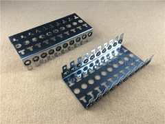 10 ways 10 pairs LSA krone back mount frame to facilitate the organization termination and connection of multiple telephone or data lines.