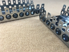 10 ways 10 pairs LSA krone back mount frame to facilitate the organization termination and connection of multiple telephone or data lines.