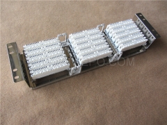 15 ways stainless steel 10 pair krone rack mount frame for krone module