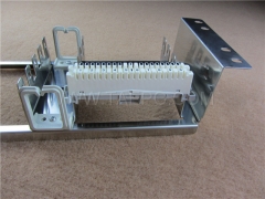15 ways stainless steel 10 pair krone rack mount frame for krone module