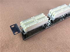 10 pairs 6 ways Krone rack mounting frame for disconnection module 10 pair