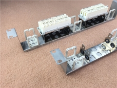 4 ways krone rack mount frame for 10 pair disconnection module