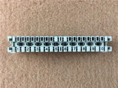 Telecom parts suppliers of Krone telephone connection module 10 pair with color label