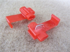 Single pin 2 wire red run and tap wire connectors 3m scotchlok 905