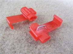 Single pin 2 wire red run and tap connector 3m scotchlok 905