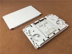 Sample Free 12 fibers plastic Fiber optic splice tray with snap-on cover from China Manufacturer TAEPO for Sale