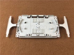 Sample Free 12 fibers plastic Fiber optic splice tray with snap-on cover from China Manufacturer TAEPO for Sale