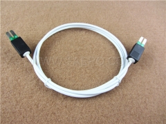 4 pole HW connection test cord with test plug to test plug