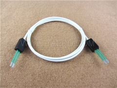 4 pole CN connection cord with test plug to test plug