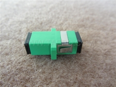 Single mode simplex SC APC fiber optic adapter