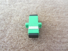 Single mode simplex SC APC fiber optic adapter