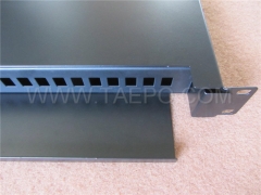 Rail sliding 1U 19 inch 24 fibers Rack mounted ODF