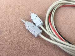 4 pole Krone test plug to alligator clip test cord lsa