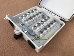 Outdoor 10 pair distribution point DP box for STB module without protection