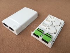 Indoor 4 port SC FTB home Fiber optic termination box from China Manufacturer TAEPO for Sale