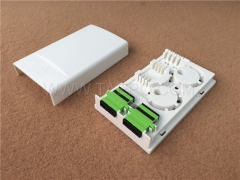 Indoor 4 port SC FTB home Fiber optic termination box from China Manufacturer TAEPO for Sale