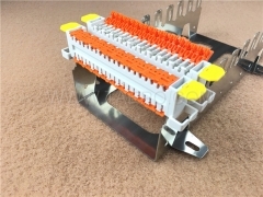 10 ways 10 pairs QCS back mount frame for QCS Quick Connection system terminal block