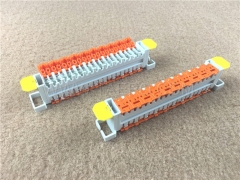 10 pairs gel filled QCS Quick Connection system terminal block with REACH Test Report