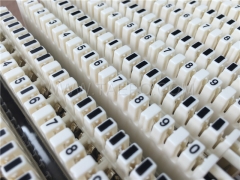 100 pairs LSA disconnection terminal block with 1 back mount frame and 10 krone module from China Manufactuer for Sale