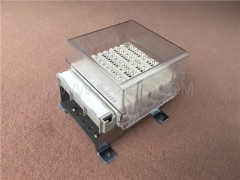 50 pairs krone LSA plus disconnection module block with label holder