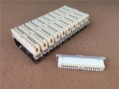 100 pairs LSA disconnection terminal block with 1 back mount frame and 10 krone module from China Manufactuer for Sale