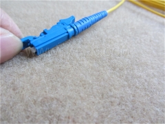 3mm singlemode simplex E2000 UPC Fiber optic cable pigtail