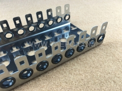 10 ways 10 pairs LSA krone back mount frame to facilitate the organization termination and connection of multiple telephone or data lines.
