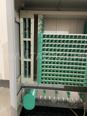 Hot Sale 144 fibers outdoor telecom SMC street fiber Optical Cross Connection Cabinet from China Factory TAEPO for Sale