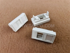 1 port French styple network faceplate insert for keystone jack