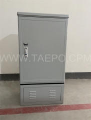 Hot Sale 144 fibers outdoor telecom SMC street fiber Optical Cross Connection Cabinet from China Factory TAEPO for Sale