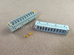 10 pairs 3 pole over voltage LSA protection magazine with GDT arrester from China Manufacturer