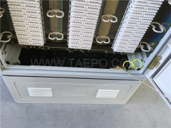 Outdoor 1200 pairs SMC cross connection cabinet with base from China Manufacturer for Sale
