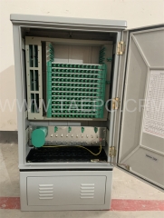 Hot Sale 144 fibers outdoor telecom SMC street fiber Optical Cross Connection Cabinet from China Factory TAEPO for Sale