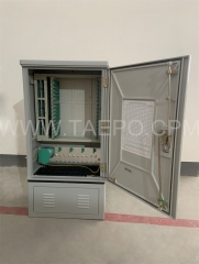 144 fibers outdoor telecom SMC street fiber Optical Cross Connection Cabinet